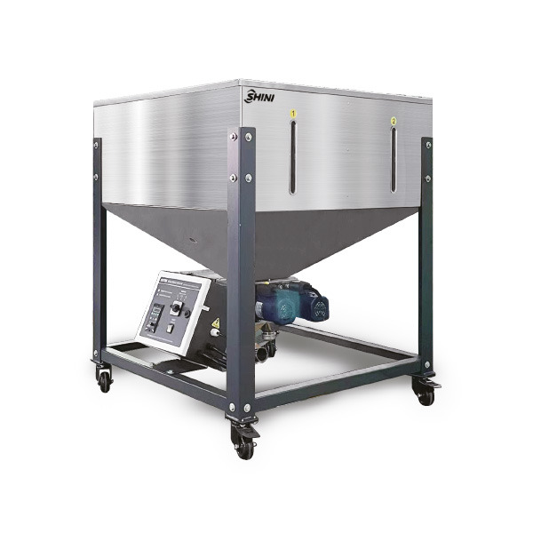 SVTM Volumetrischer Doppelmaterialmischer - Shini Dosieren & Mischen | SHINI Schweiz