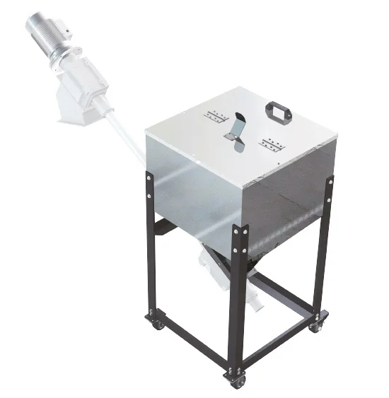 SSC Flexibler Schneckenförderer Vakuumförderer Materialversorgung Kunststoff SHINI Schweiz